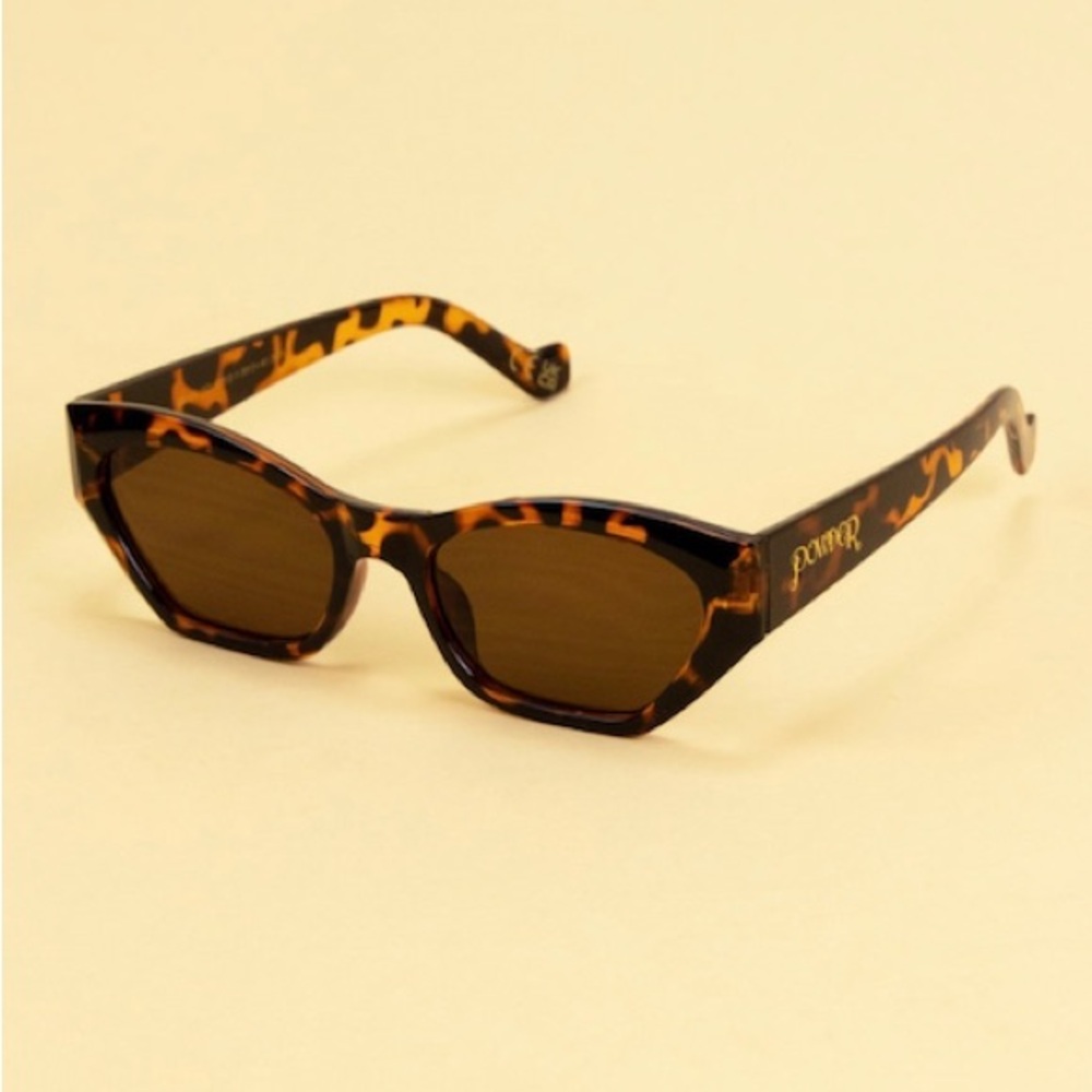Powder UK Lmt Edition Harley tortoise sunglasses in croc embossed hard case-NWT